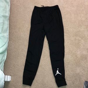 Jordan black sweatpants